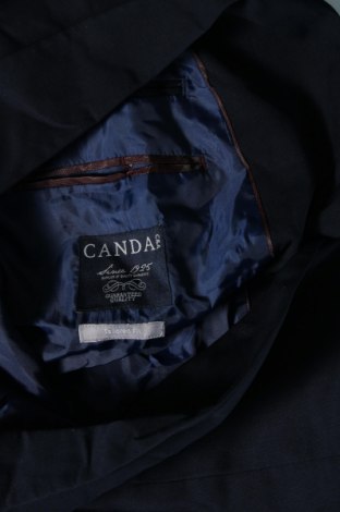 Ανδρικό σακάκι Canda, Μέγεθος M, Χρώμα Μπλέ, Τιμή 4,90 €