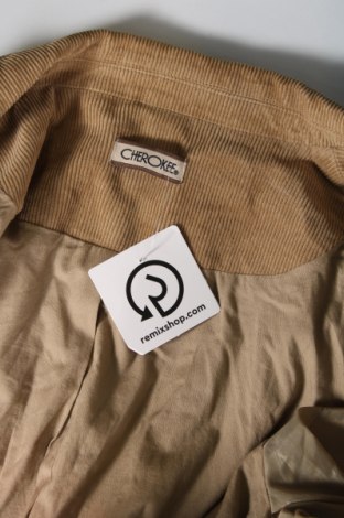 Ανδρικό σακάκι Cherokee, Μέγεθος L, Χρώμα  Μπέζ, Τιμή 2,72 €