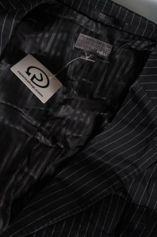 Pánske sako  H&M, Veľkosť M, Farba Čierna, Cena  5,24 €