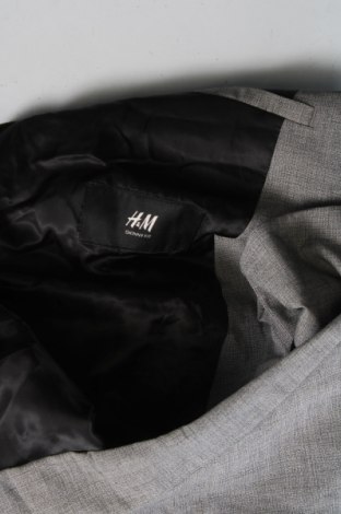 Мъжко сако H&M, Размер L, Цвят Сив, Цена 8,80 лв.