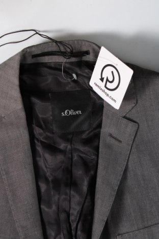 Ανδρικό σακάκι S.Oliver, Μέγεθος M, Χρώμα Γκρί, Τιμή 18,62 €