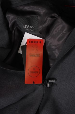 Herren Sakko S.Oliver Black Label, Größe S, Farbe Grau, Preis 18,63 €