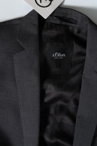 Мъжко сако S.Oliver Black Label, Размер M, Цвят Сив, Цена 36,15 лв.