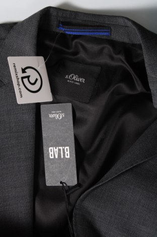 Ανδρικό σακάκι S.Oliver Black Label, Μέγεθος XL, Χρώμα Γκρί, Τιμή 22,36 €