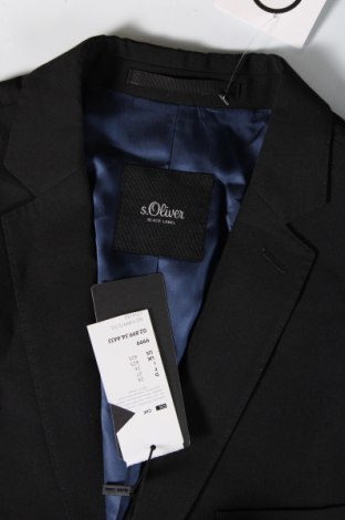 Pánské sako  S.Oliver Black Label, Velikost L, Barva Černá, Cena  594,00 Kč