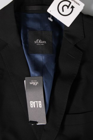 Ανδρικό σακάκι S.Oliver Black Label, Μέγεθος M, Χρώμα Μαύρο, Τιμή 21,12 €