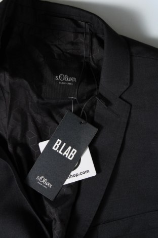 Sacou de bărbați S.Oliver Black Label, Mărime M, Culoare Negru, Preț 87,99 Lei