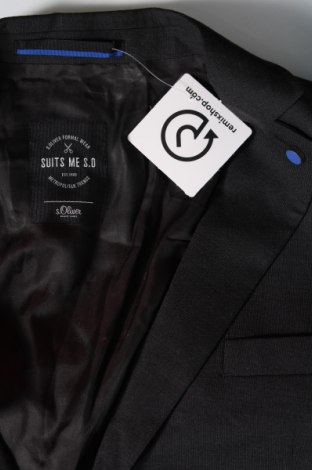 Ανδρικό σακάκι S.Oliver Black Label, Μέγεθος L, Χρώμα Μαύρο, Τιμή 108,76 €