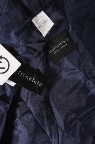 Ανδρικό σακάκι Steffen Klein, Μέγεθος L, Χρώμα Μπλέ, Τιμή 17,39 €
