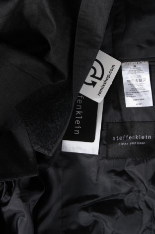 Ανδρικό σακάκι Steffen Klein, Μέγεθος L, Χρώμα Γκρί, Τιμή 17,39 €