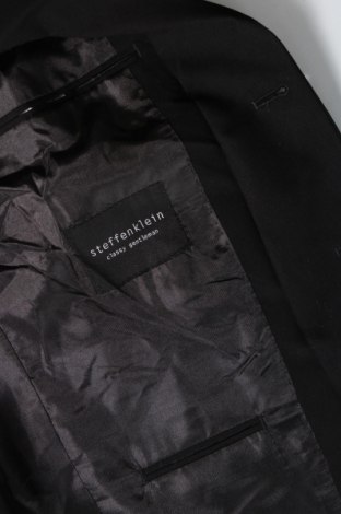 Ανδρικό σακάκι Steffen Klein, Μέγεθος L, Χρώμα Μαύρο, Τιμή 17,39 €
