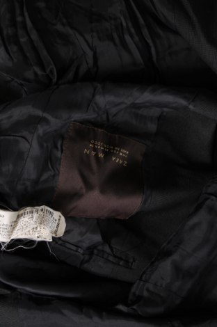 Мъжко сако Zara Man, Размер M, Цвят Черен, Цена 10,14 лв.