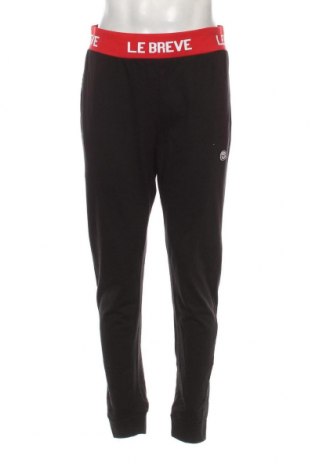 Ανδρικό αθλητικό παντελόνι Le Breve, Μέγεθος L, Χρώμα Μαύρο, Τιμή 13,75 €