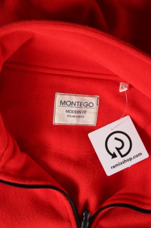 Ανδρική αθλητική ζακέτα Montego, Μέγεθος XXL, Χρώμα Κόκκινο, Τιμή 15,66 €