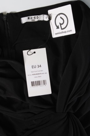 Φούστα NA-KD, Μέγεθος XS, Χρώμα Μαύρο, Τιμή 4,04 €