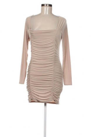 Šaty  Femme Luxe, Veľkosť L, Farba Béžová, Cena  3,56 €