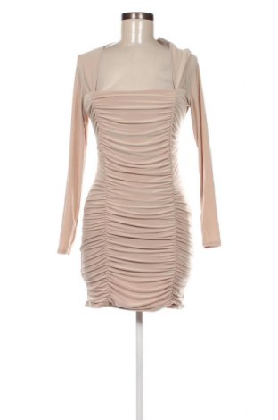Kleid Femme Luxe, Größe L, Farbe Beige, Preis 4,74 €