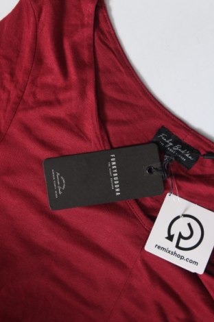 Φόρεμα Funky Buddha, Μέγεθος XS, Χρώμα Κόκκινο, Τιμή 52,58 €