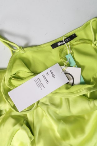 Kleid Gina Tricot, Größe XS, Farbe Grün, Preis € 19,49