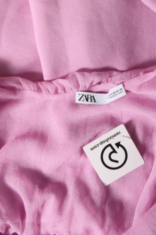 Рокля Zara, Размер M, Цвят Розов, Цена 9,80 лв.
