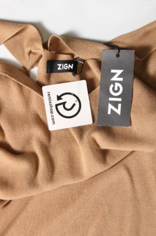 Φόρεμα Zign, Μέγεθος L, Χρώμα Καφέ, Τιμή 52,58 €