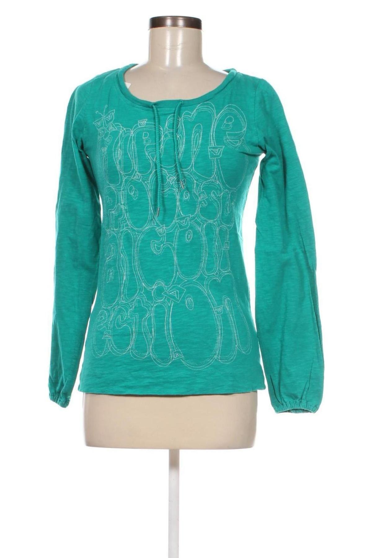Дамска блуза Alpine Pro, Размер S, Цвят Зелен, Цена 24,00 лв.