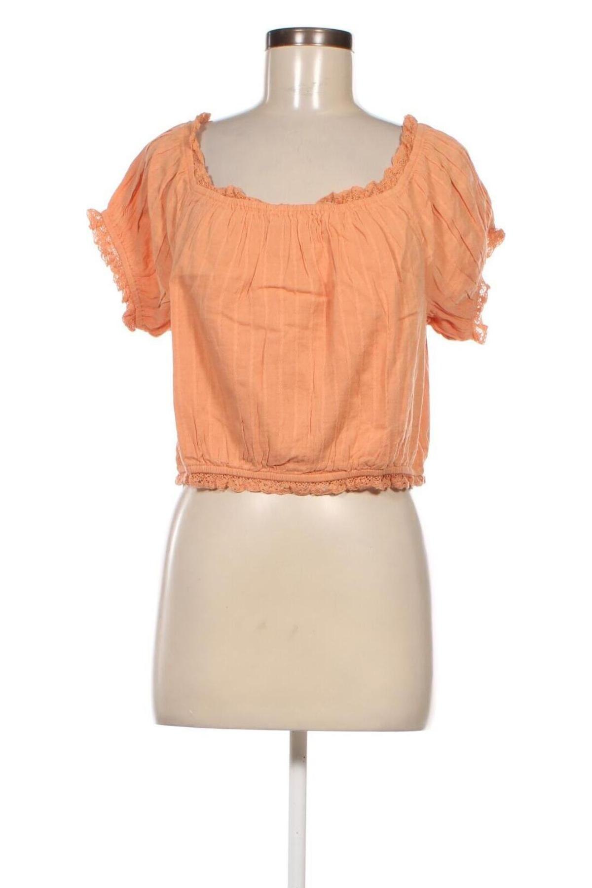 Γυναικεία μπλούζα American Eagle, Μέγεθος L, Χρώμα Πορτοκαλί, Τιμή 4,45 €