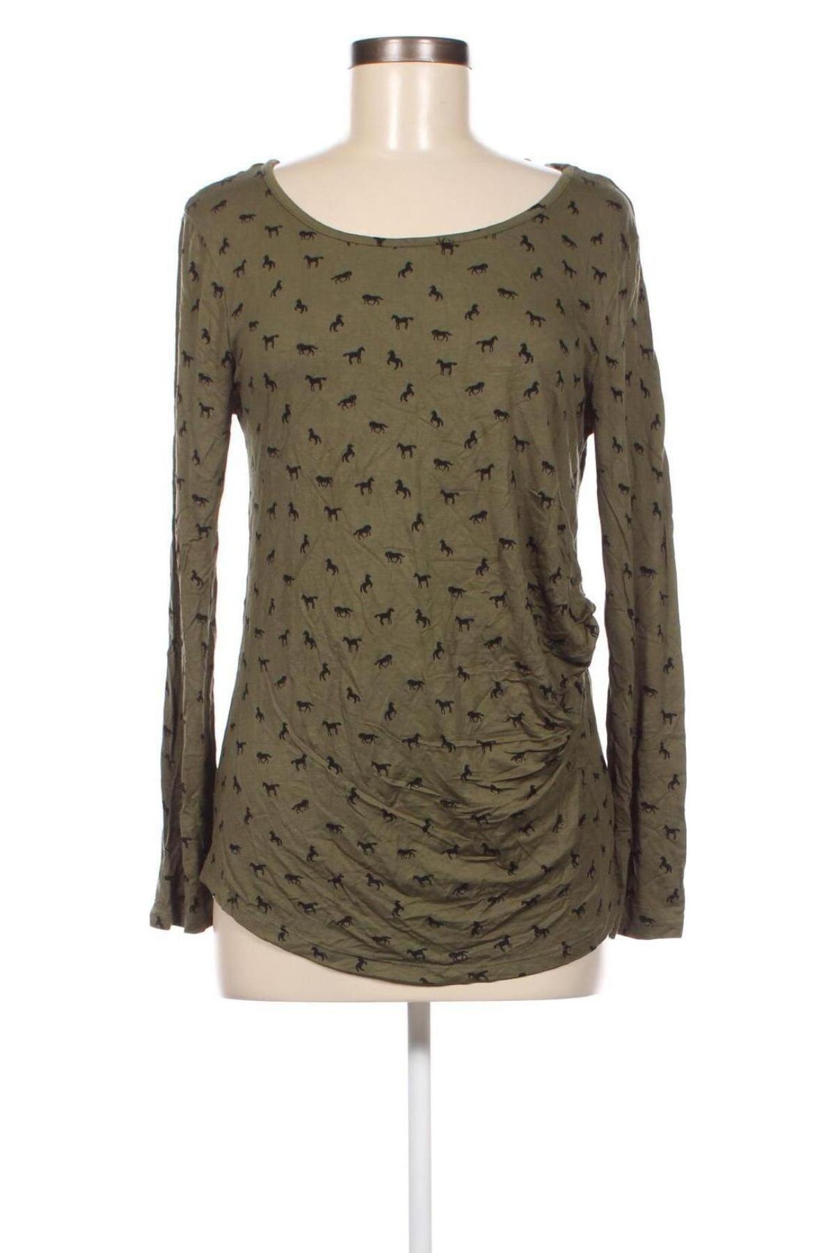 Дамска блуза Brilliant, Размер S, Цвят Зелен, Цена 3,04 лв.