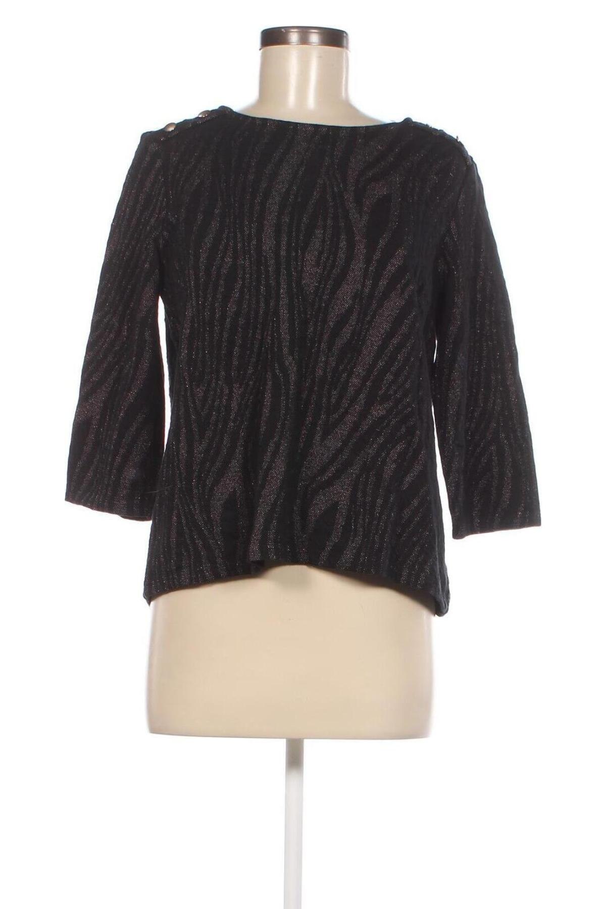 Дамска блуза Camaieu, Размер M, Цвят Черен, Цена 4,18 лв.
