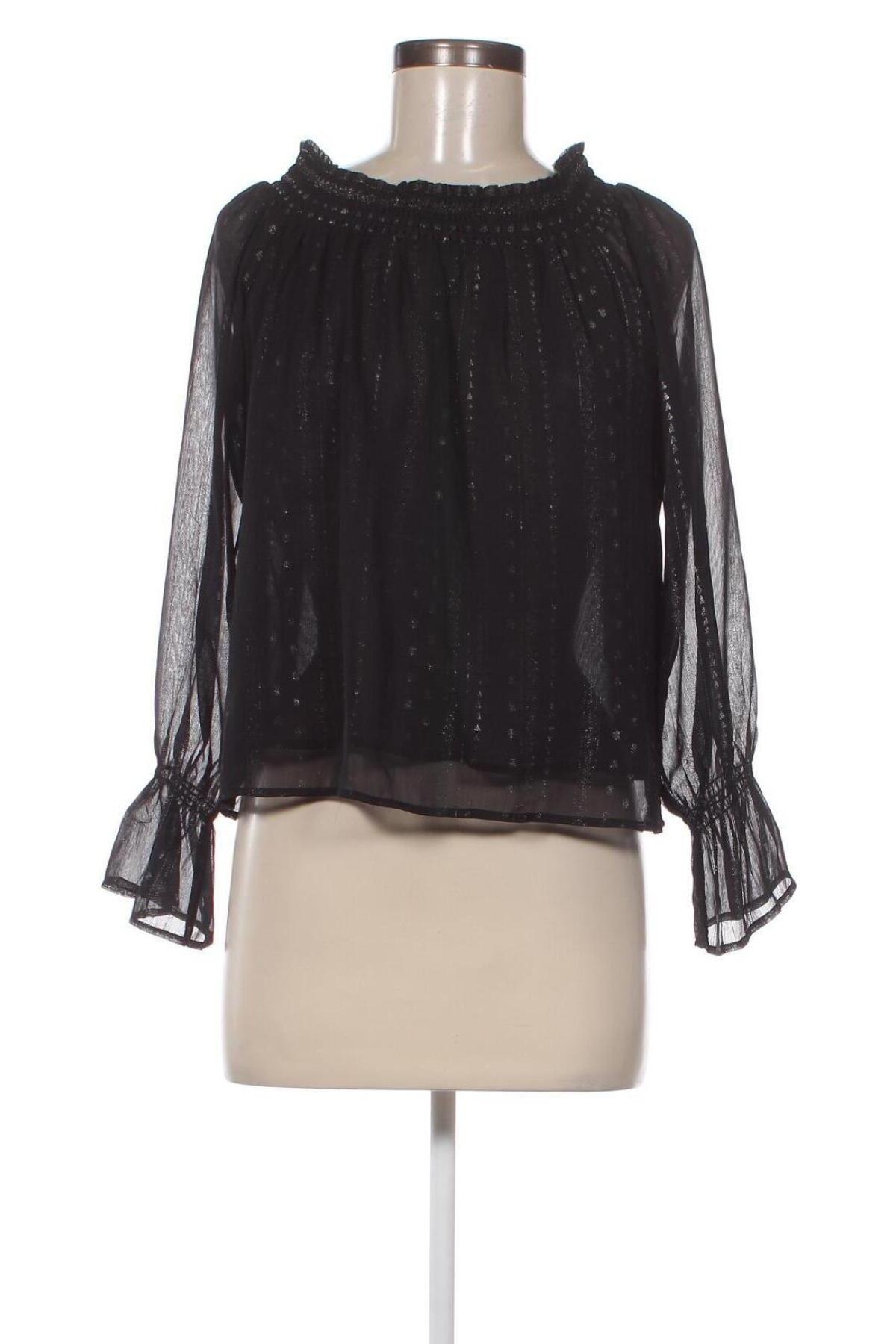 Γυναικεία μπλούζα Flame, Μέγεθος S, Χρώμα Μαύρο, Τιμή 9,62 €
