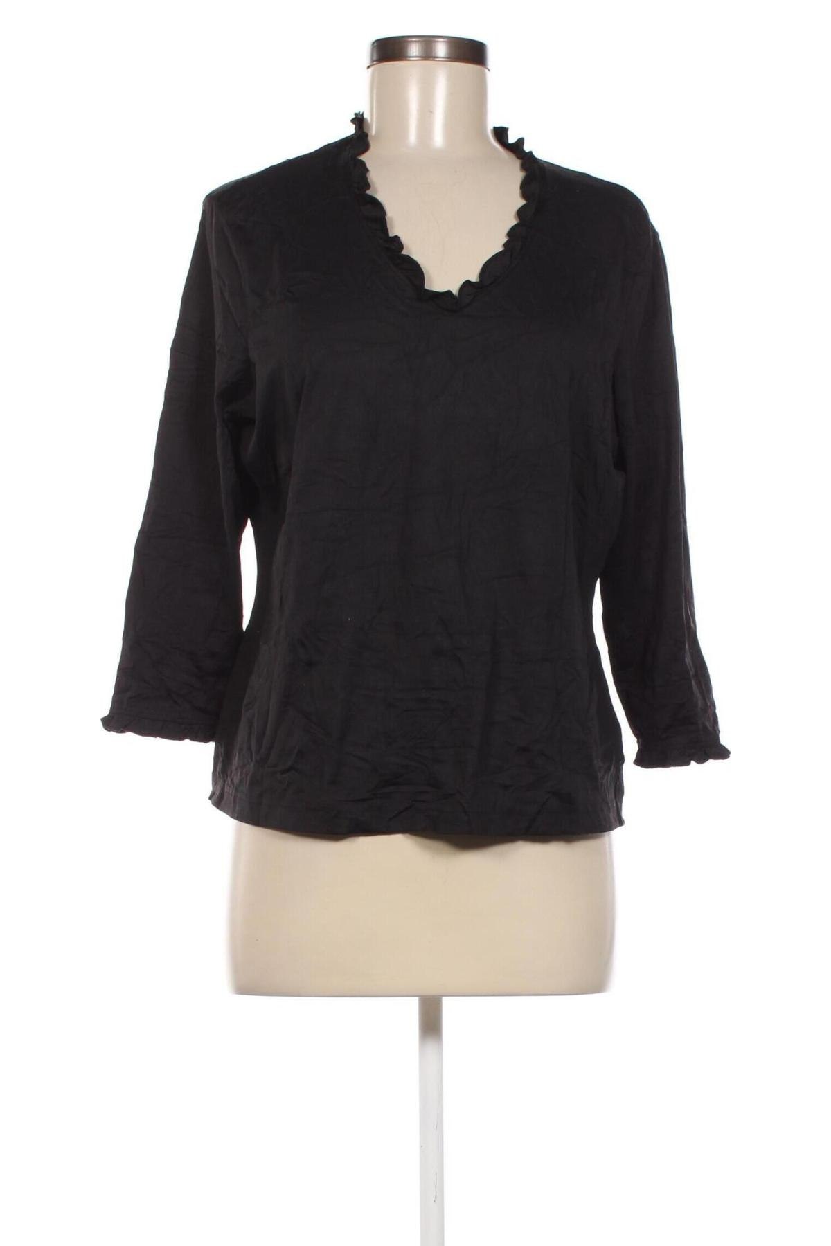 Дамска блуза Gerry Weber, Размер XL, Цвят Черен, Цена 19,38 лв.