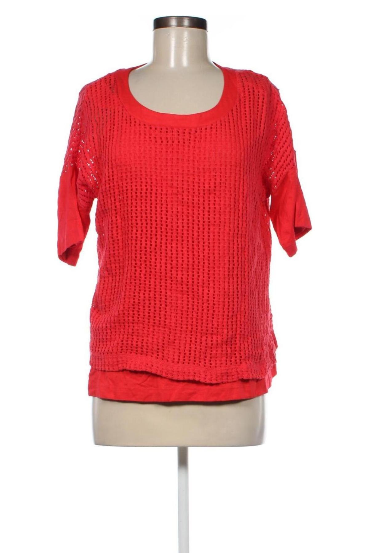 Damen Shirt Gina Laura, Größe M, Farbe Rot, Preis 4,18 €