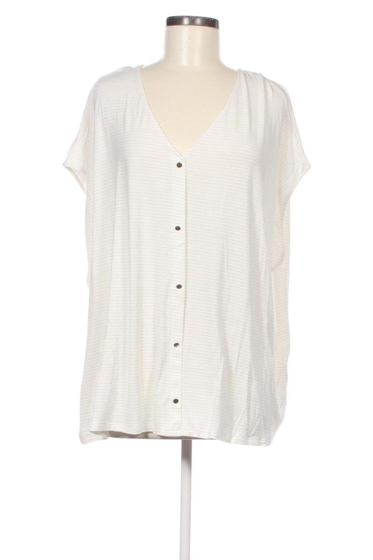 Damen Shirt Kiabi, Größe 3XL, Farbe Weiß, Preis 7,99 €