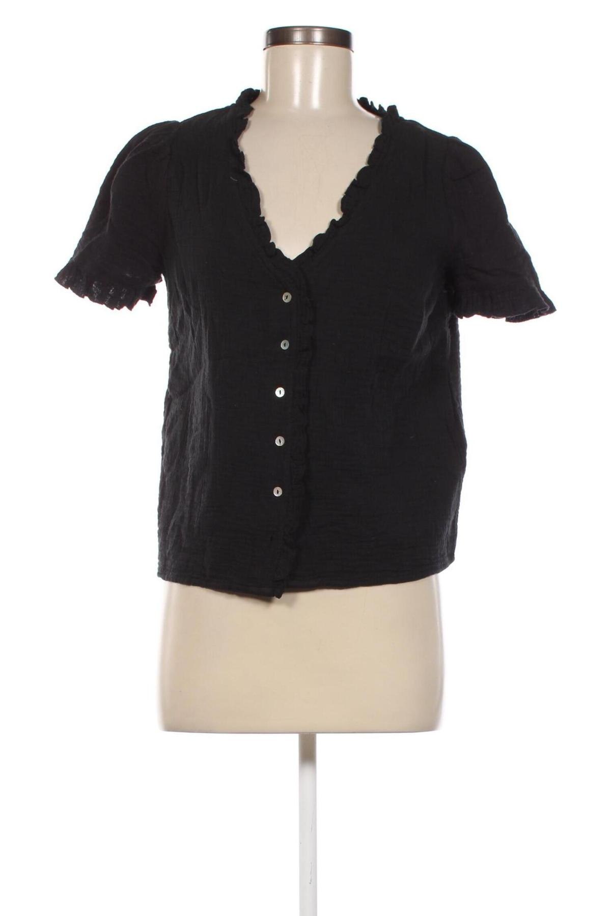 Дамска блуза Kiabi, Размер S, Цвят Черен, Цена 11,47 лв.