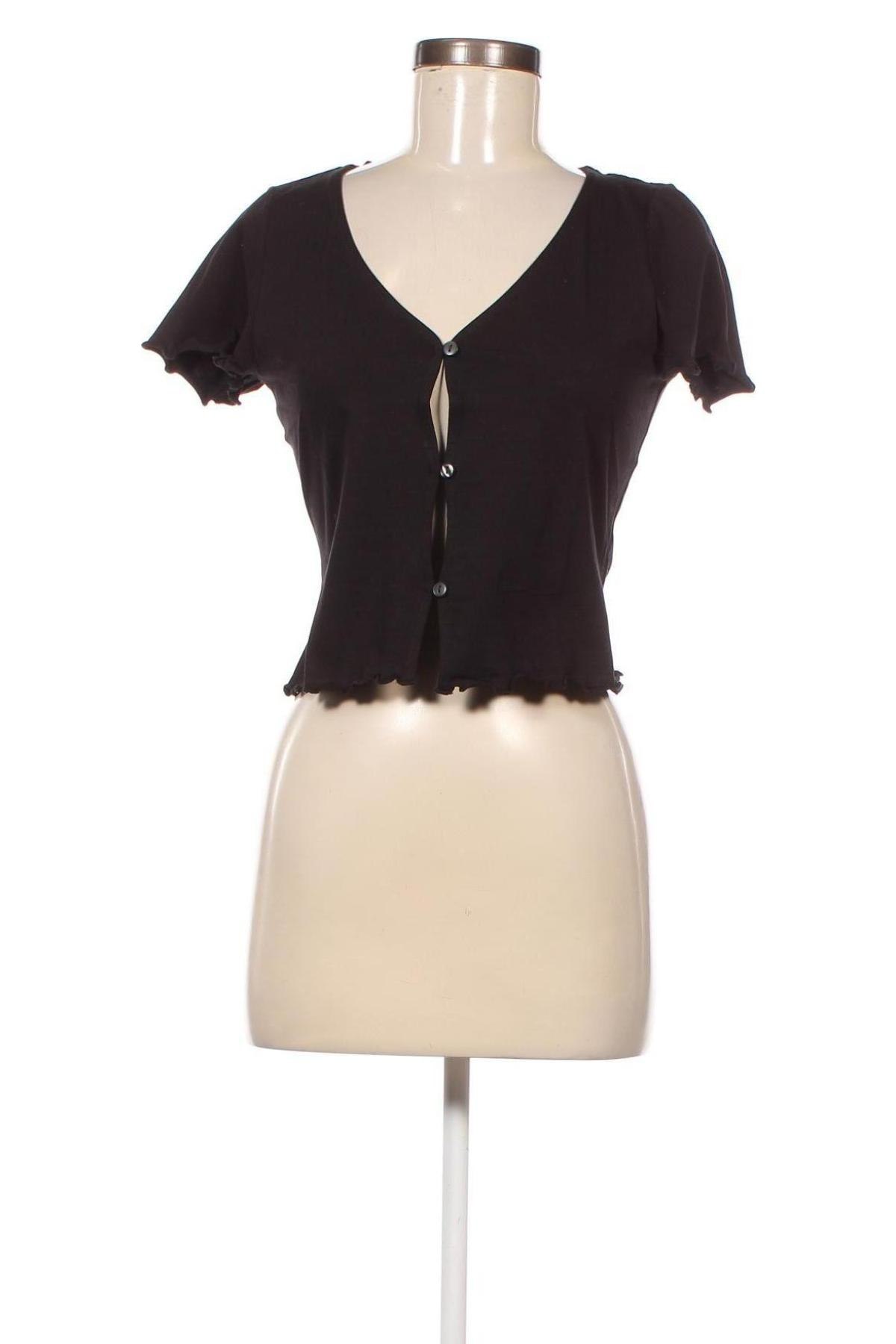Damen Shirt Monki, Größe M, Farbe Schwarz, Preis 10,82 €
