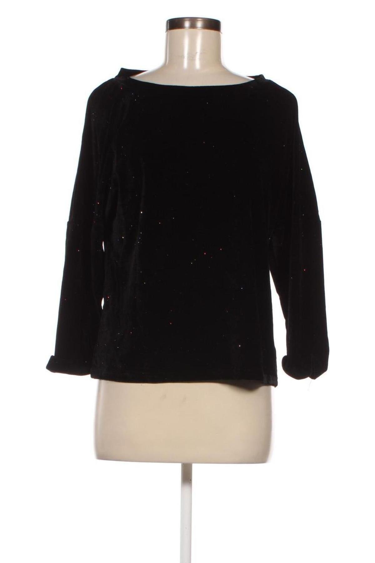 Γυναικεία μπλούζα Moodo, Μέγεθος M, Χρώμα Μαύρο, Τιμή 3,34 €