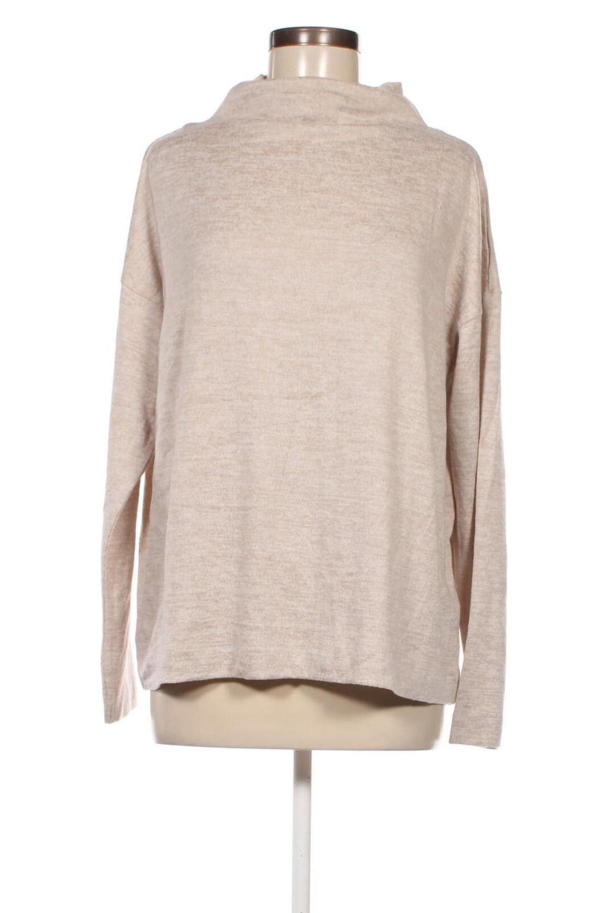 Γυναικεία μπλούζα Moodo, Μέγεθος L, Χρώμα  Μπέζ, Τιμή 3,71 €