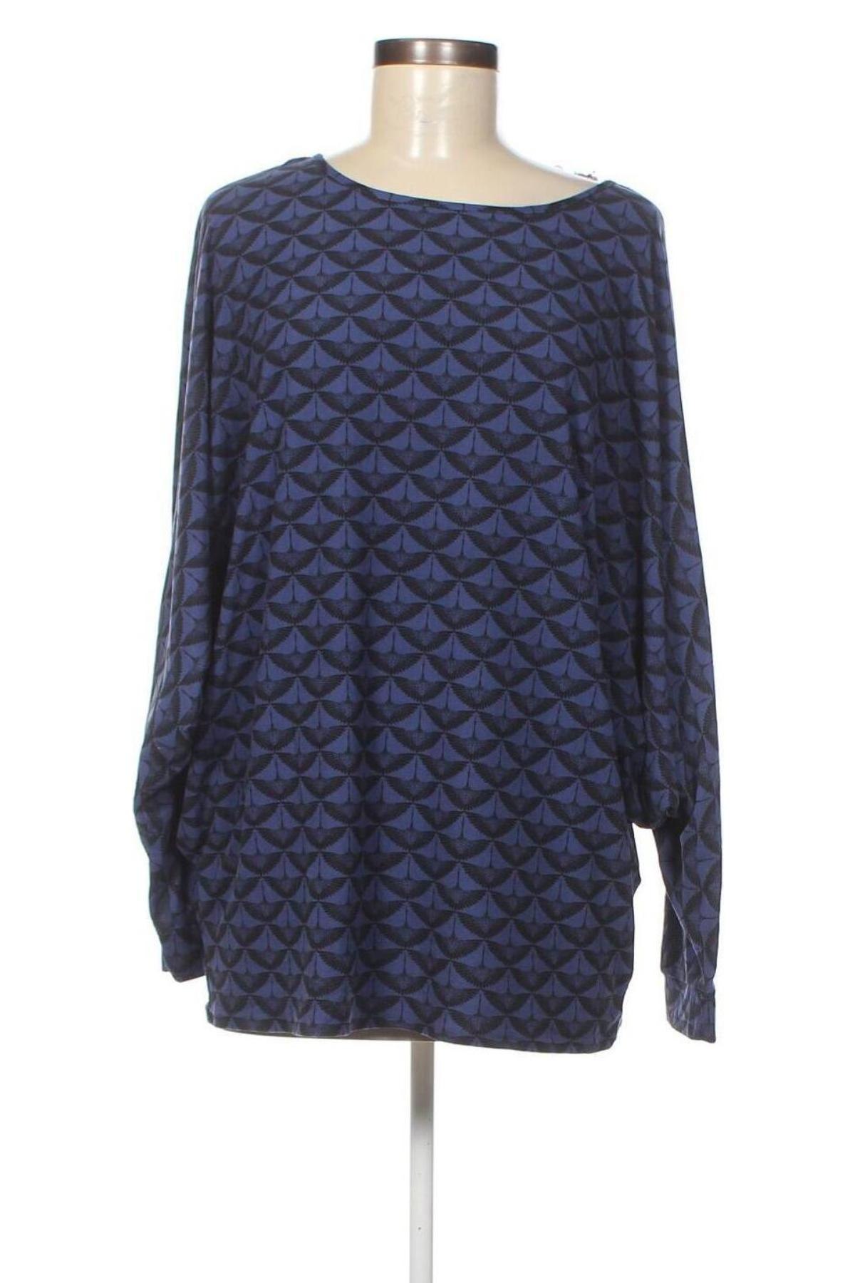 Γυναικεία μπλούζα Moodo, Μέγεθος L, Χρώμα Μπλέ, Τιμή 3,71 €