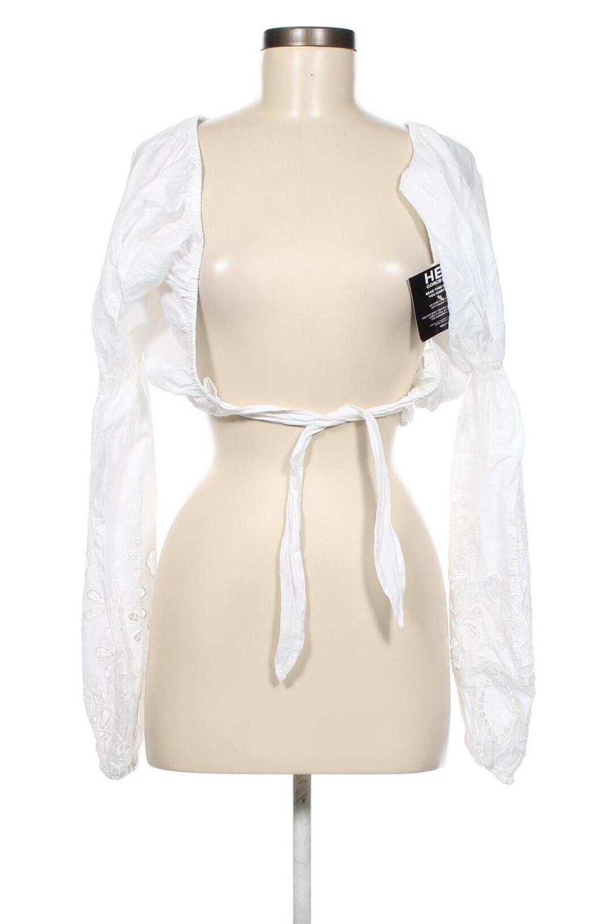 Γυναικεία μπλούζα Nly Trend, Μέγεθος M, Χρώμα Λευκό, Τιμή 5,27 €