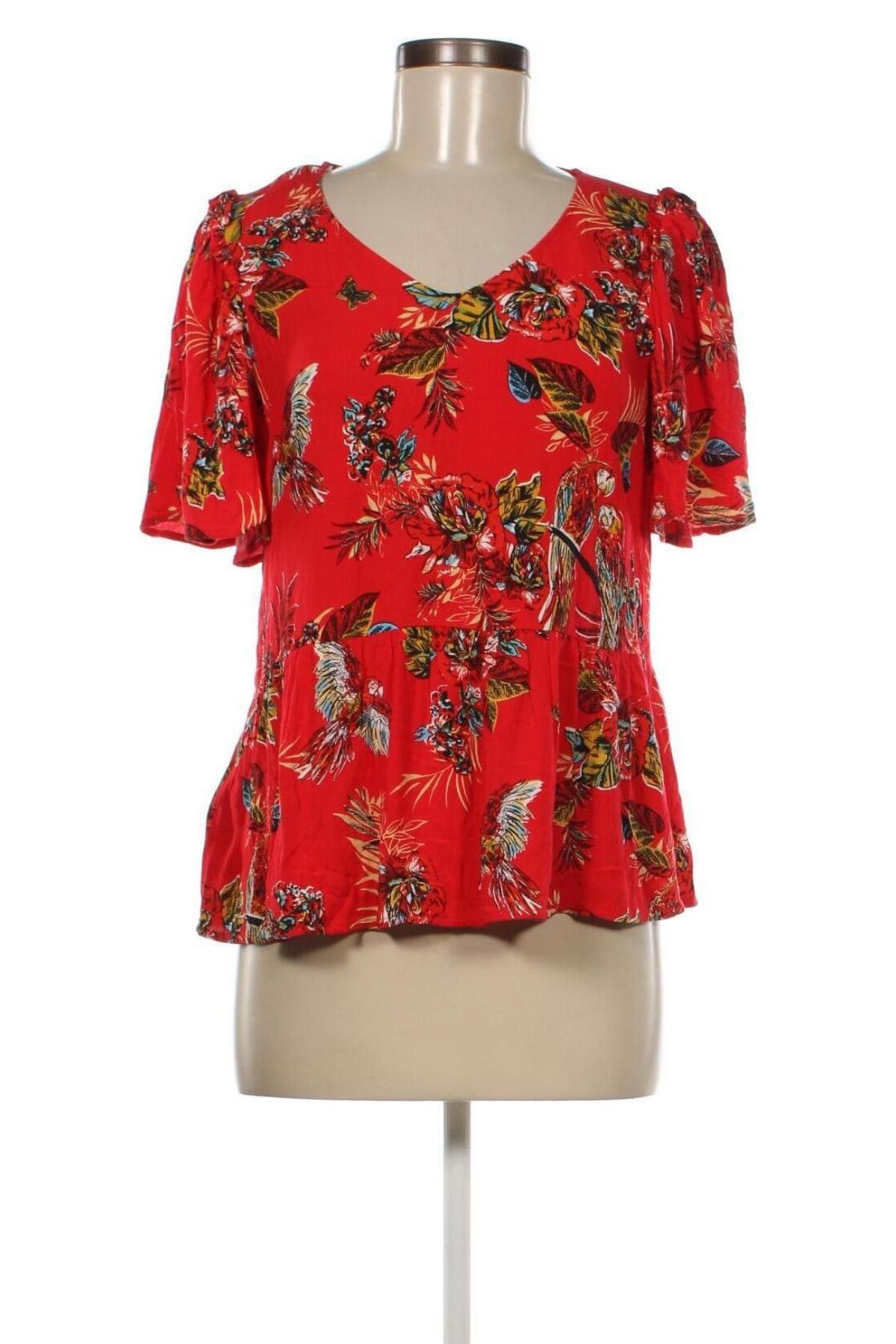 Γυναικεία μπλούζα Promod, Μέγεθος S, Χρώμα Κόκκινο, Τιμή 37,11 €