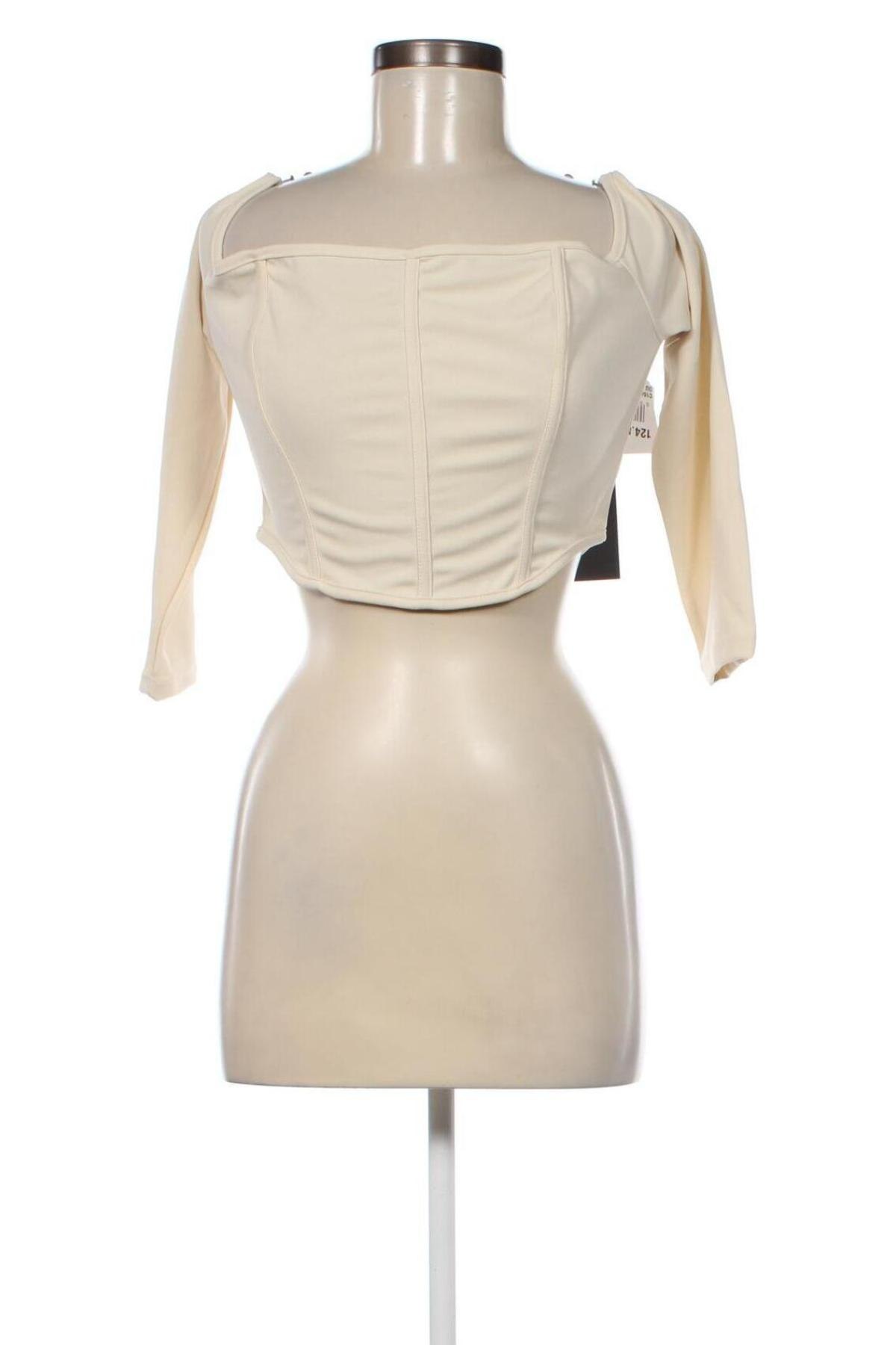 Γυναικεία μπλούζα Rebellious, Μέγεθος XL, Χρώμα  Μπέζ, Τιμή 3,20 €