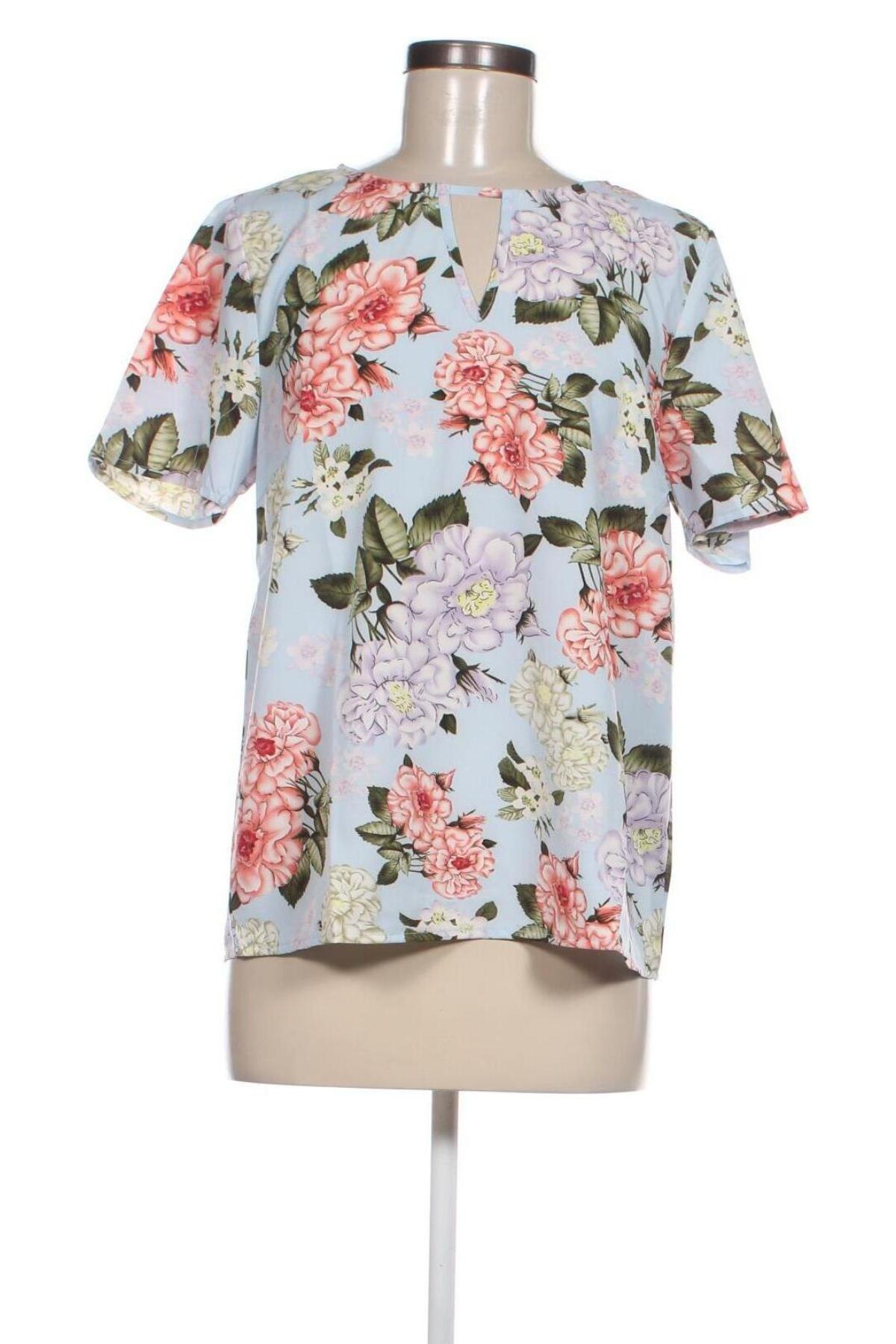 Γυναικεία μπλούζα VILA, Μέγεθος L, Χρώμα Πολύχρωμο, Τιμή 3,51 €