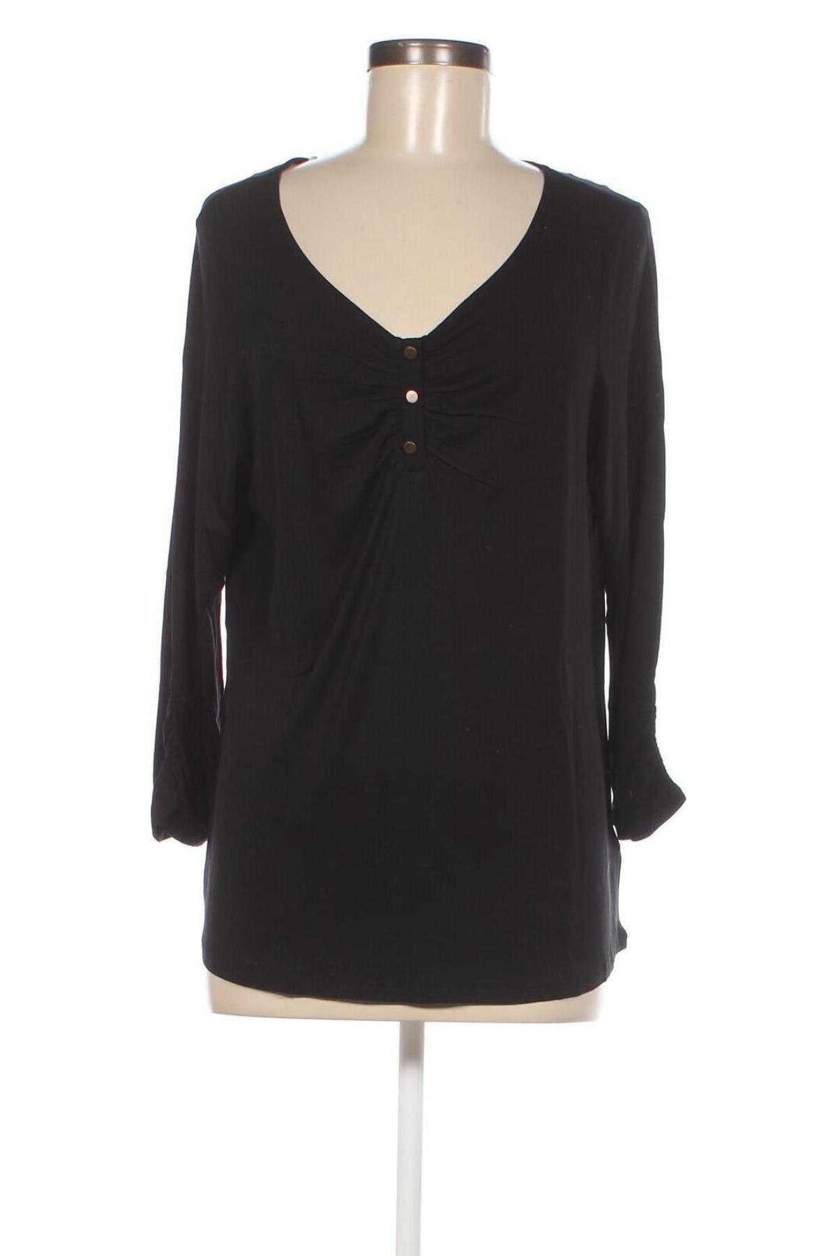 Damen Shirt Vivance, Größe M, Farbe Schwarz, Preis 3,84 €