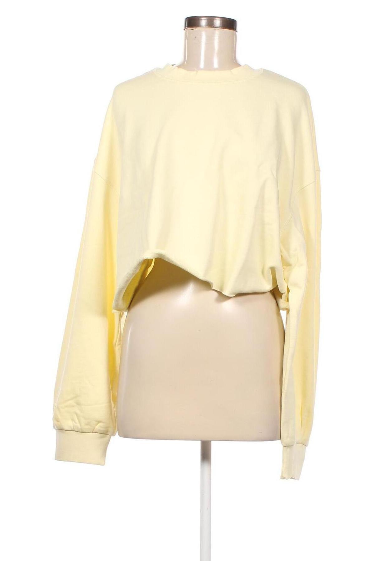 Γυναικεία μπλούζα Weekday, Μέγεθος L, Χρώμα Κίτρινο, Τιμή 6,39 €