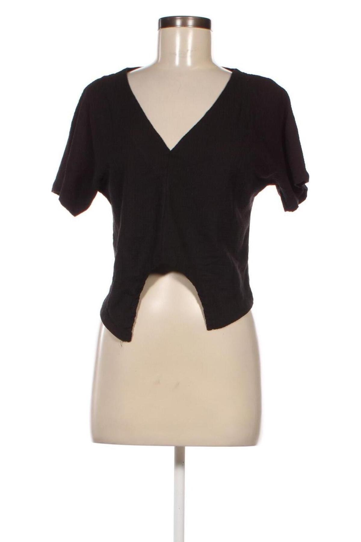 Bluză de femei Zara, Mărime M, Culoare Negru, Preț 18,26 Lei