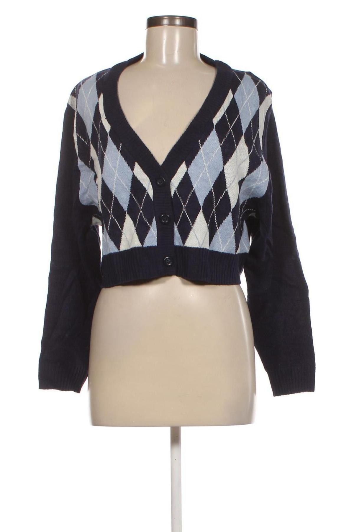 Cardigan de damă, Mărime M, Culoare Albastru, Preț 28,62 Lei