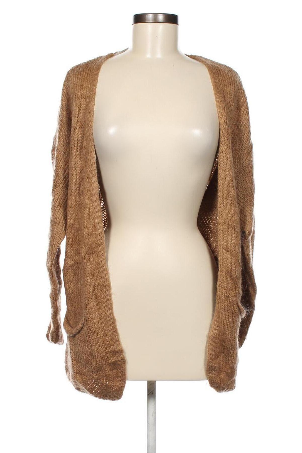 Cardigan de damă Cami, Mărime M, Culoare Bej, Preț 26,99 Lei