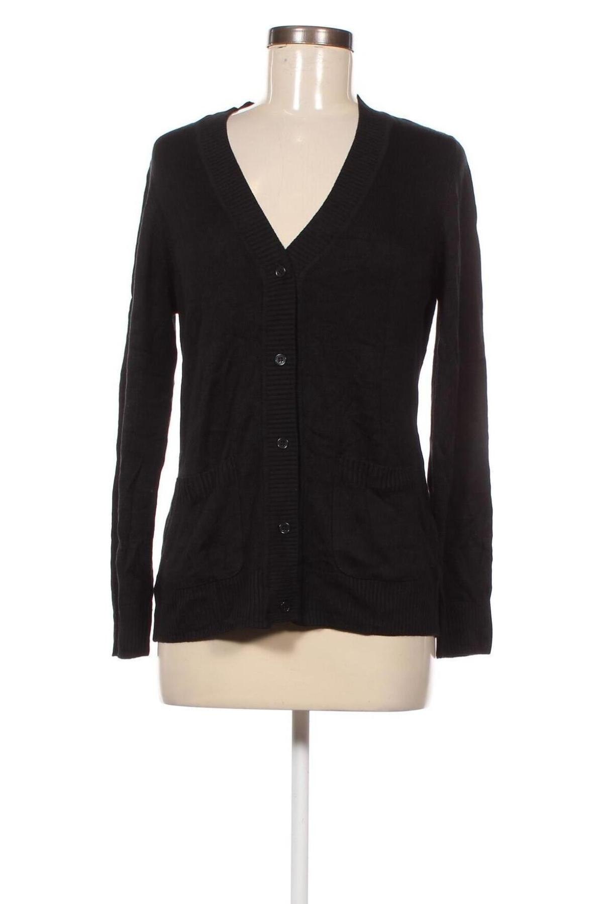 Cardigan de damă El Corte Ingles, Mărime M, Culoare Negru, Preț 28,99 Lei