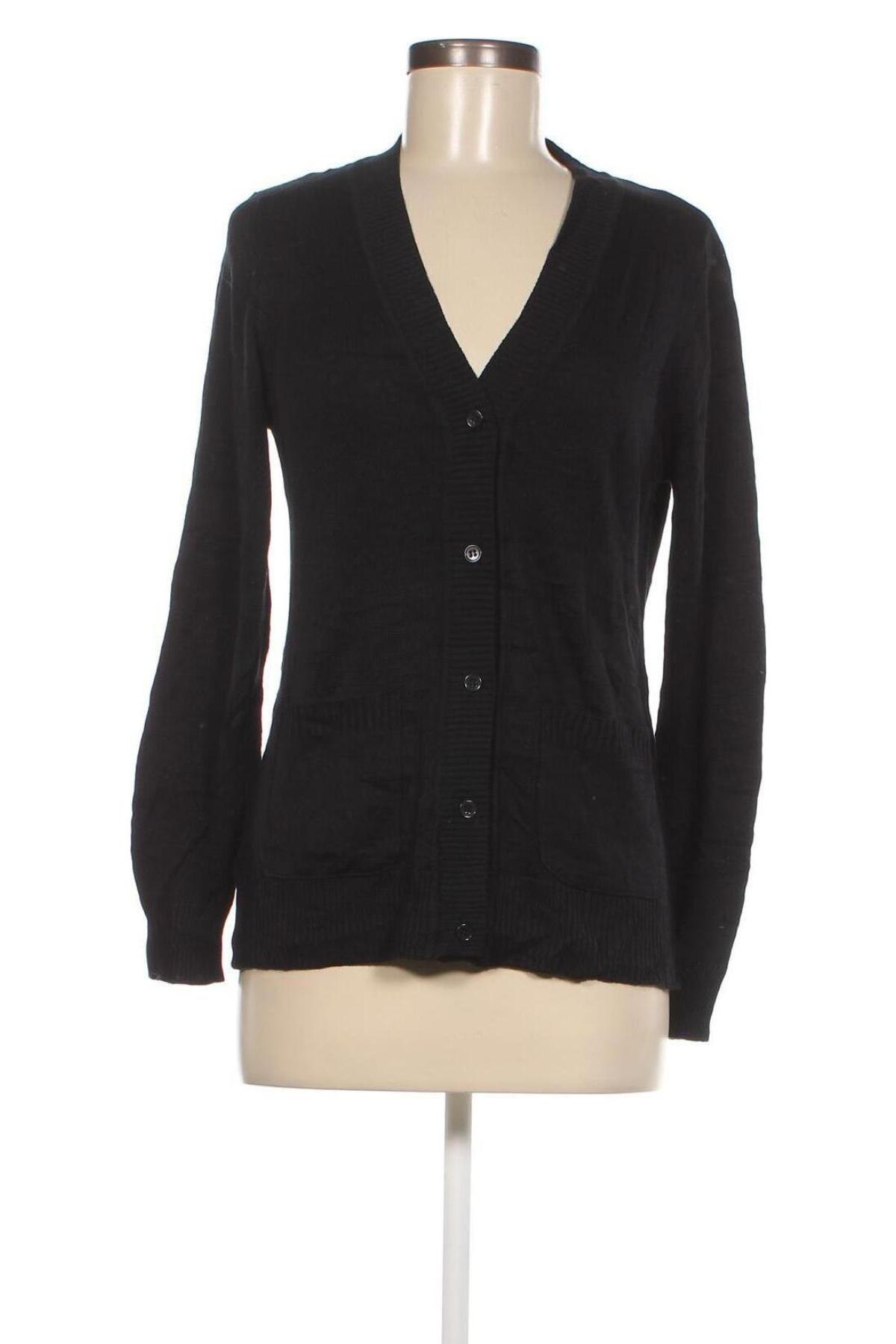 Cardigan de damă El Corte Ingles, Mărime M, Culoare Negru, Preț 16,22 Lei