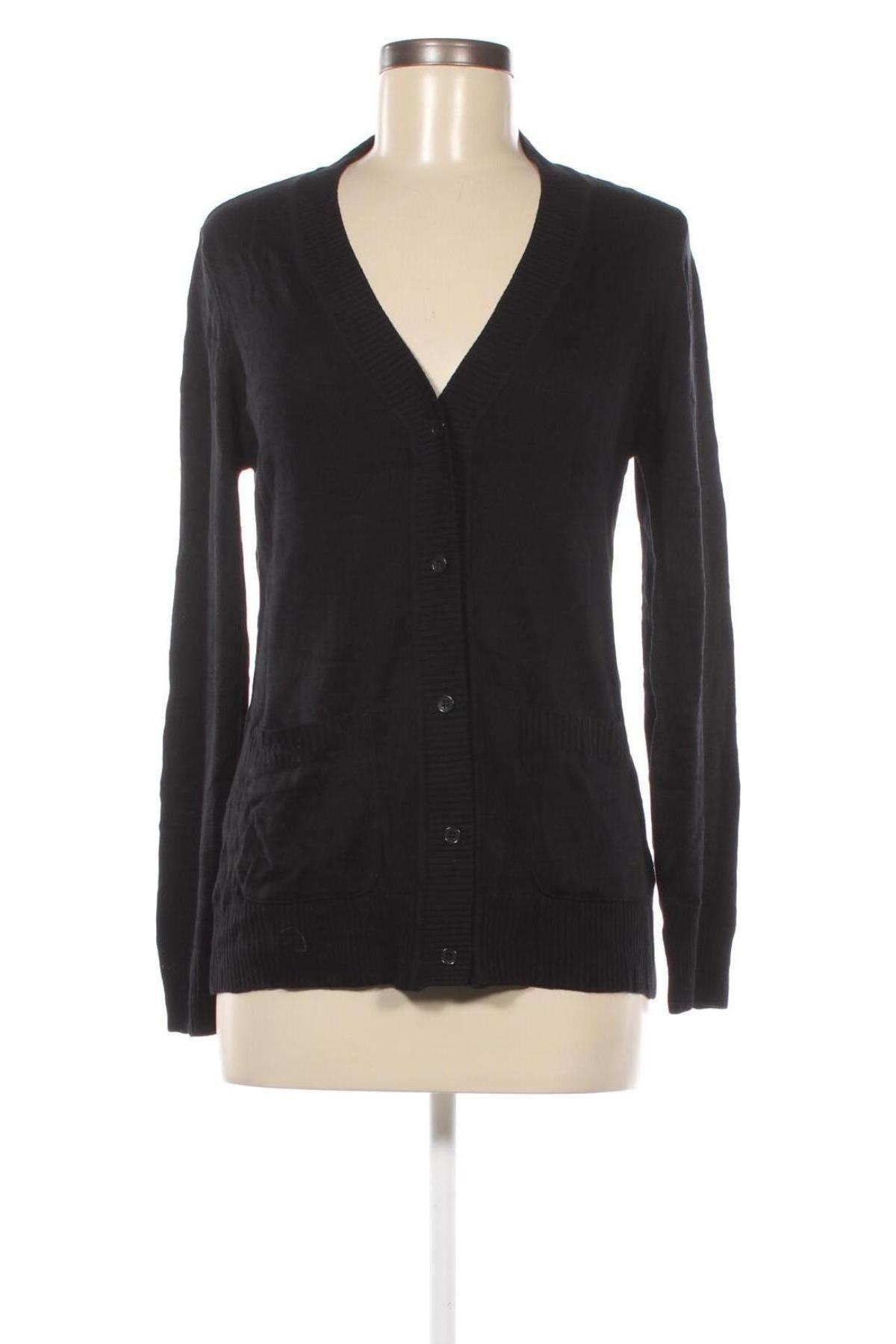 Cardigan de damă El Corte Ingles, Mărime M, Culoare Negru, Preț 23,85 Lei